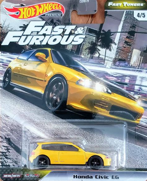 Hot Wheels Fast & Furious – Fast Tuners Honda Civic EG (Velozes e