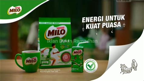 Iklan Milo Energi Untuk Kuat Puasa Di Bulan Ramadhan Ramadhan 2022 Youtube