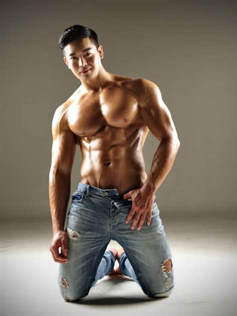 Ripped Jeans Asian Muscle Men Asian Guys Boxers Men S Muscle Muscle