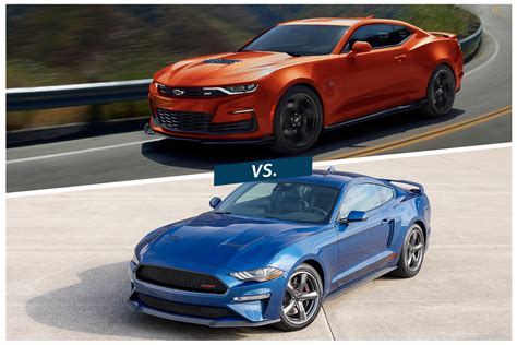 Compared 2022 Ford Mustang Vs 2022 Chevrolet Camaro Capital One