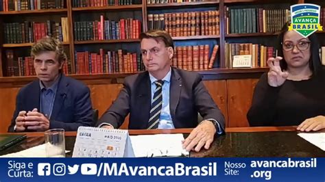 ao vivo live com o presidente jair bolsonaro e o novo ministro da saúde ao vivo live com o