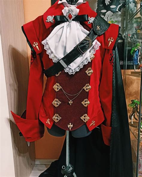 red mage final fantasy xiv cosplay costume custom order etsy