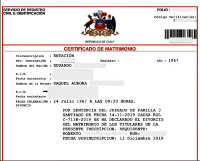 Cómo imprimir el certificado de matrimonio Chile Gestion Municipal de