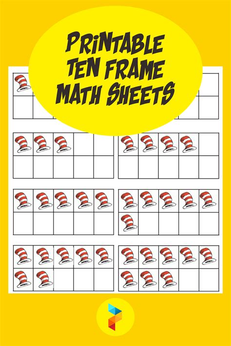 10 Best Printable Ten Frame Math Sheets