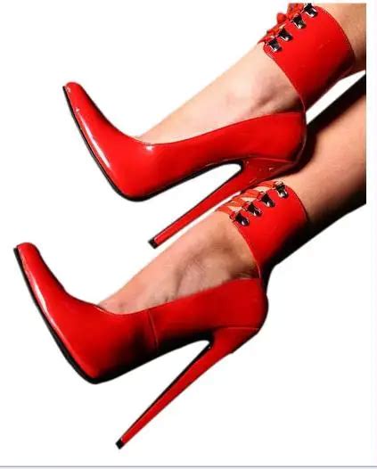 18cm Heel Height Sexy Pointed Toe Stiletto Heel Pumps Party Shoes Heels Us Size 55 145 No