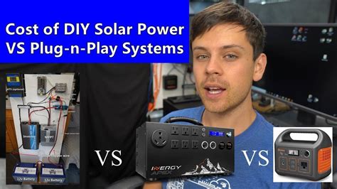 Inergy Apex And Jackery Vs Diy For Off Grid Solar Youtube Off