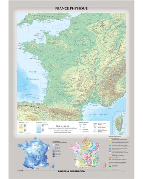 Cartina Geografica Della Francia Fisica Canyreese