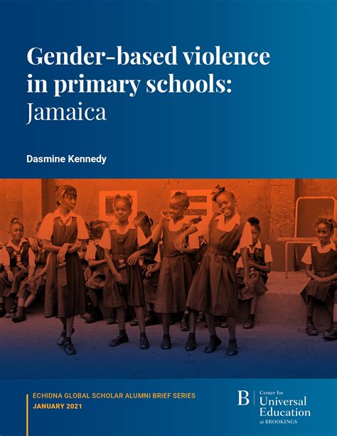 Gender Based Violence In Primary Schools Jamaica Ungei