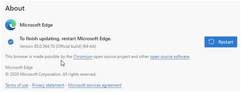 How To Update Microsoft Edge Tech Help Knowledgebase