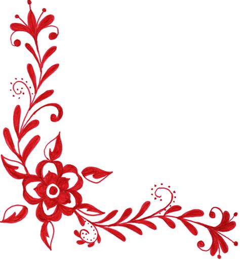 Ornaments clipart floral, Ornaments floral Transparent FREE for download on WebStockReview 2020
