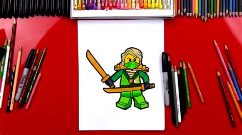 How To Draw Ninjago Lloyd Step By Step Bmp All