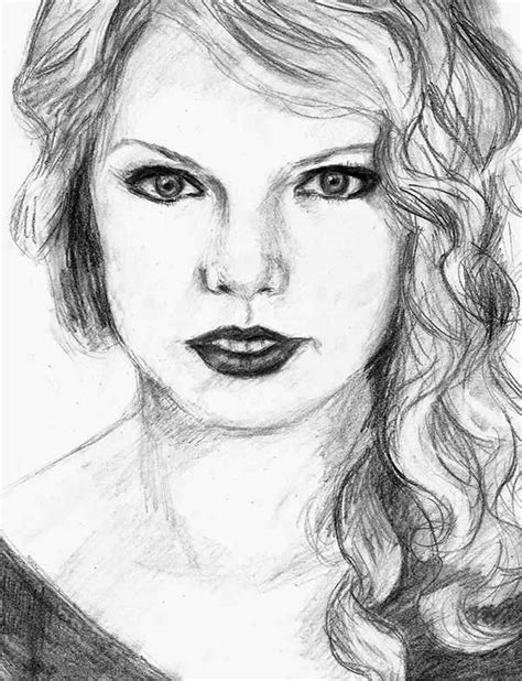 Free taylor swift coloring pages. How to Draw Taylor Swift Coloring Page | Color Luna