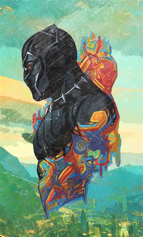 1280x2120 Black Panther Promo Art Iphone 6 Hd 4k Wallpapersimages