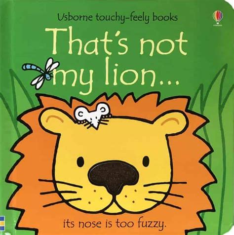 Usborne Thats Not My Lion Touchy Feely Board Book Tinker Tray Play