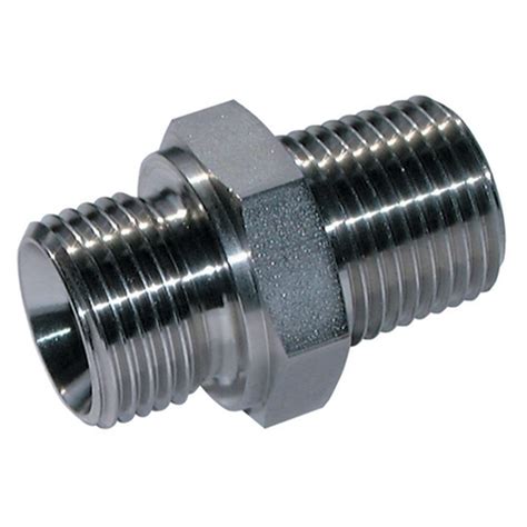 Stainless Steel Bsp Male X Npt Male 3 4 X 1 2 Male X Male Hydraulic Qrc S And Adaptors