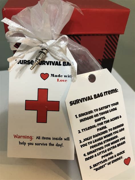 Nurse Survival Bag With Syringe Place Your Order Great For Any Nurse