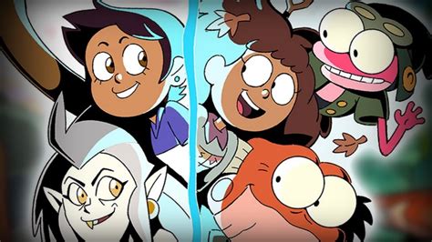 Rule 34 Crossover Comic De Amphibia The Owl House Y The Ghost Y Molly
