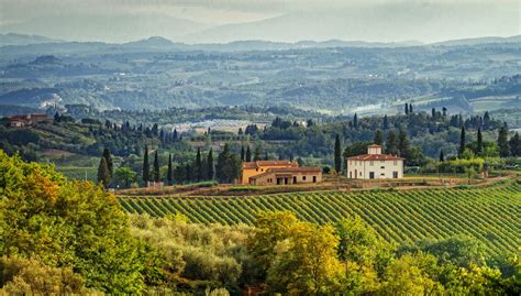 771784 Italy Scenery Fields Houses Tuscany Trees Rare Gallery