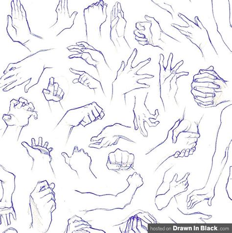 Amirs Talk How To Draw Hands 35 Tutorials How Tos