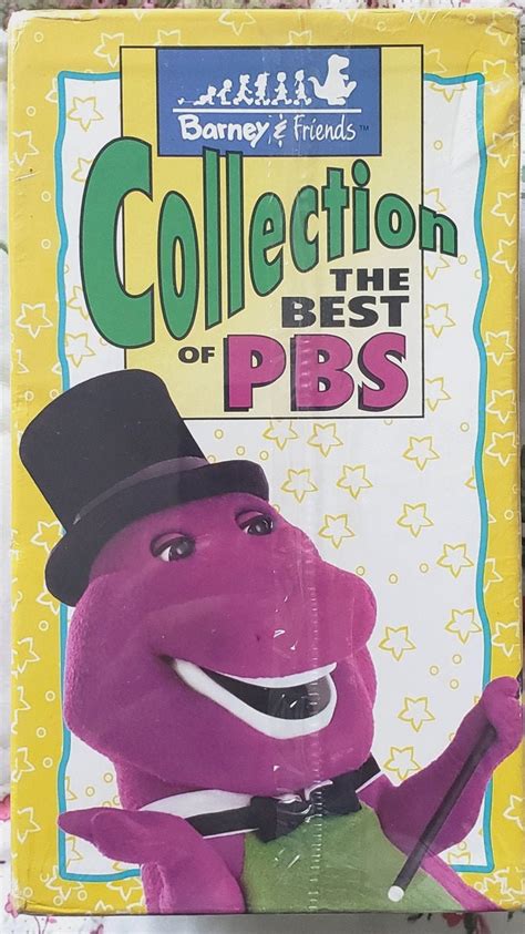 1992 Barney And Friends Collection Of The Best Of Pbs 4 Vhs Etsy