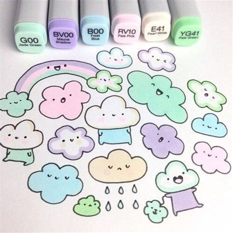 Cloudpastel Copic Marker Art Cute Doodles Doodle Drawings