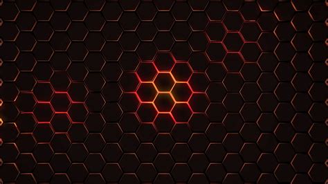 Orange Hexagon Wallpapers Top Free Orange Hexagon Backgrounds