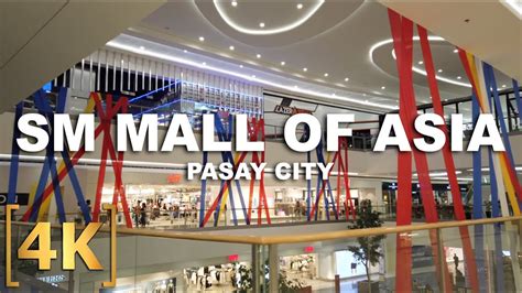 Sm Mall Of Asia Mall Walking Tour 4k Pasay City Philippines