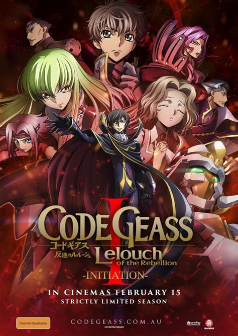 Review Code Geass Lelouch Of The Rebellion I Initiation The Reel Bits