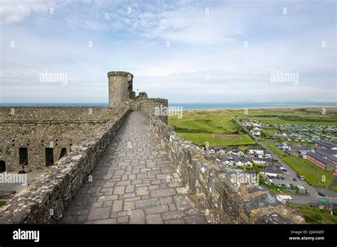 Harlech Castle A Grade I Listed Building And A Unesco World Heritage