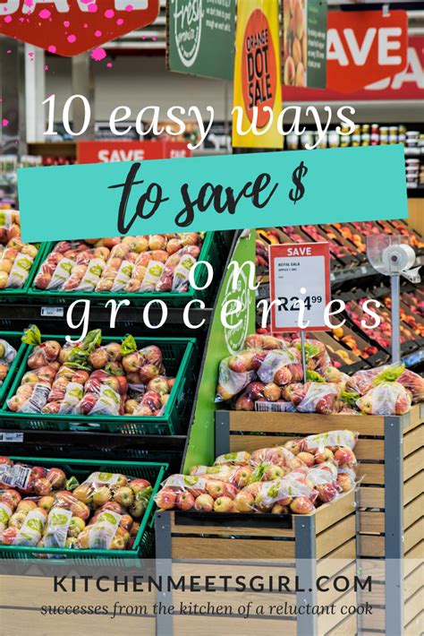 Easy Ways To Save Money On Groceries Healthy Groceries Healthy Shopping Ways To Save Money