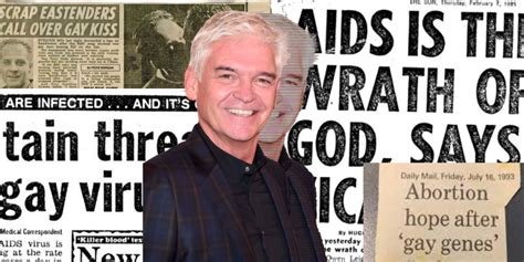 Phillip Schofield These Homophobic Newspaper Clippings Provide A Clue