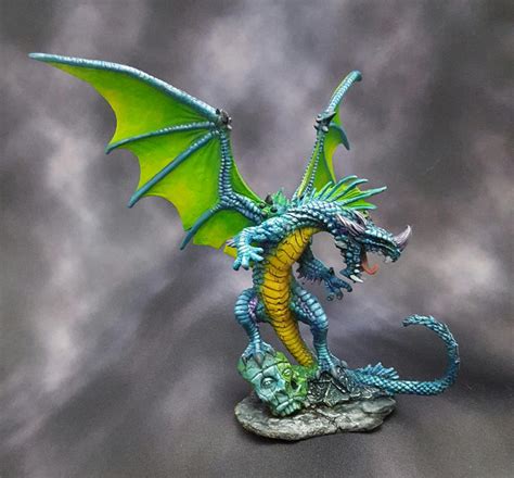 89001 Pathfinder Red Dragon Sort Of Show Off Painting Reaper