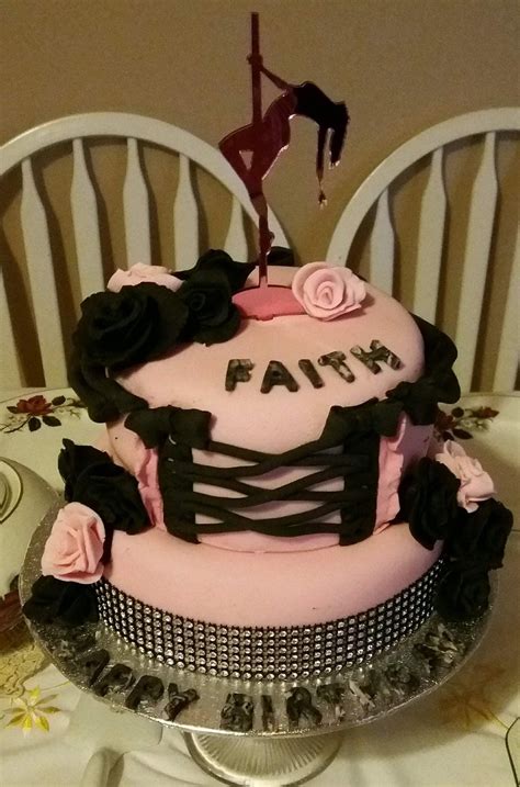 Pole Dancer Birthday Cake Party Food And Drinks Dancer Birthday Cake