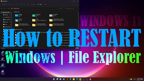 How To Restart Windows Explorer On Windows 11 File Explorer