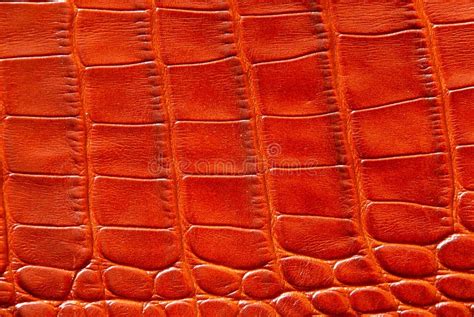 Orange Leather Texture Stock Image Image Of Continuous 6459771