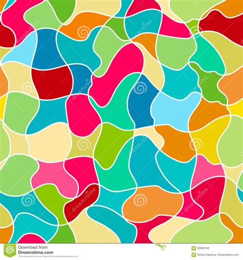 Seamless Mosaic Pattern Vector Illustration 90856360
