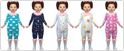 Annetts Sims 4 Welt Cute Bodysuits For Toddlers