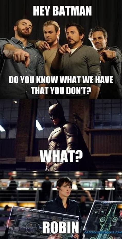 Hey Batman Do You Know What We Have That You Dont Imgur Avengers