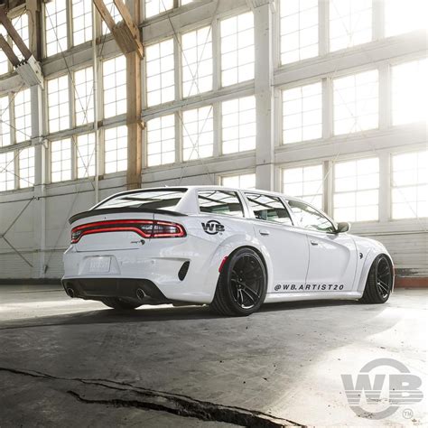 Modern Dodge Magnum Hellcat Redeye Is The Widebody Charger Wagon To