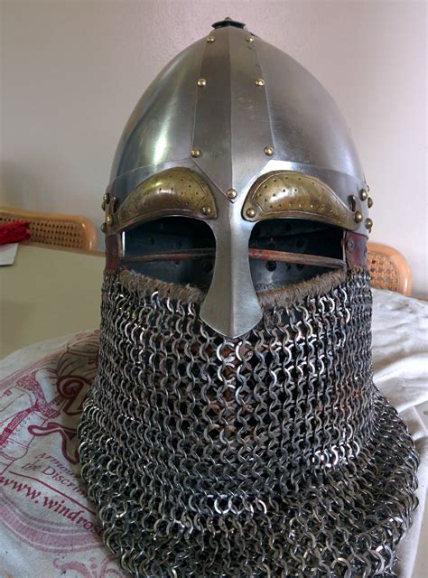 Varangian Helmet Ancient Armor Medieval Armor Viking Armor