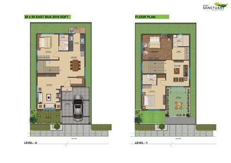 These floor plans come with options for 2 bedroom 1 bathroom designs, and. Awesome Design 8 Duplex House Plans For 30x50 Site East ...