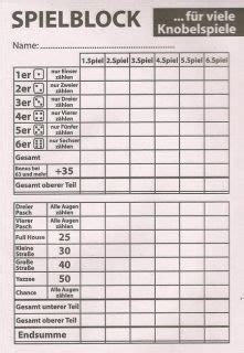 Laut kniffel regeln ist es ein runden basiertes spiel. Kniffelblätter Zum Ausdrucken : Kniffel Vorlage Zum ...