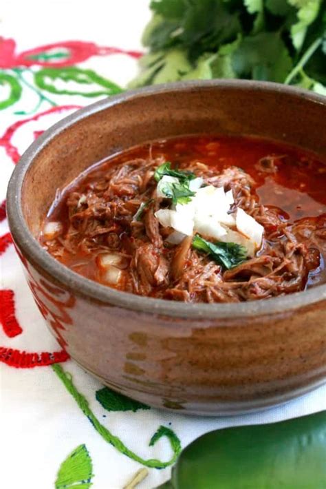 Slow Cooker Birria De Res Or Mexican Beef Stew