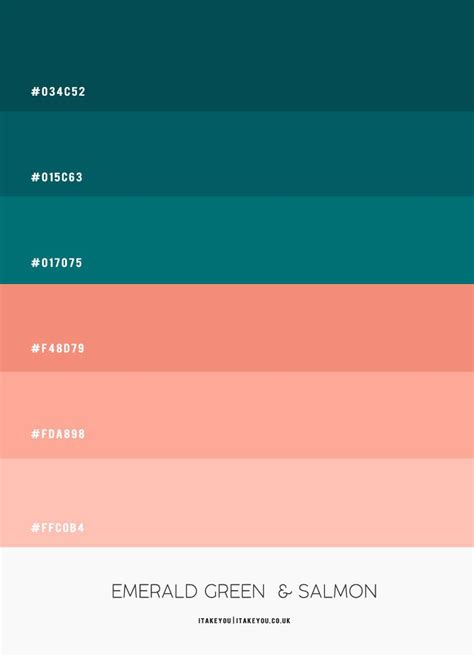 Green Teal And Salmon Colour Scheme Salmon Pink Hex Color Coral Colour