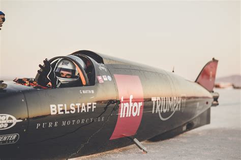 The bonneville salt flats has a new champion: Latest news from the Bonneville Salt Flats: Triumph ...