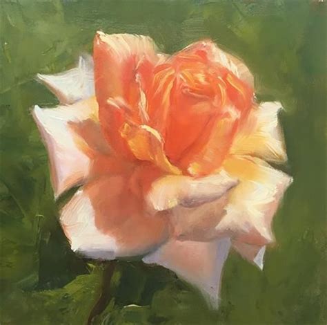 Daily Paintworks Rose Original Oil Painting Original Fine Art