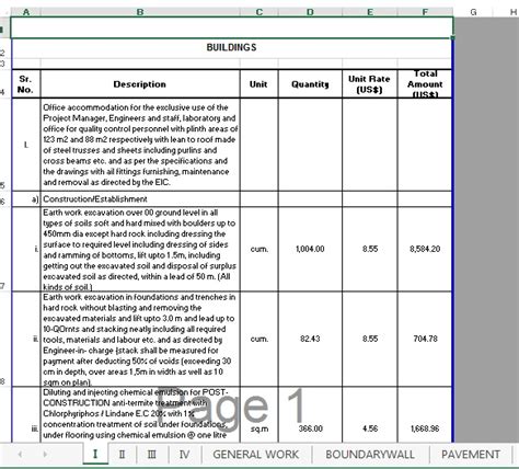 Basic overview about bill of quantity boq with sample excel file of boq engineeringnepal com np engineering . Bill of Quantities (BOQ) Building - Civil Engineers PK