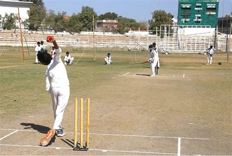 Youngster Cricketer In Full Form During Under 13th And 16 Cricket Trials