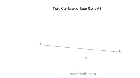 Tentukan gradien persamaan garis 2x+4y+5 = 0. Kedudukan Titik Garis Dan Bidang Meetmath