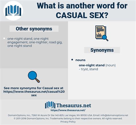 Casual Sex 47 Synonyms